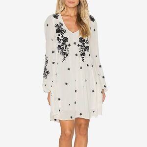 Free People Sweet Tennessee Mini Dress Ivory